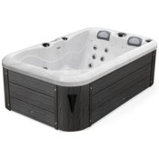 Wanna ogrodowa z hydromasażem Aquess Zenya 1201 3-osobowa