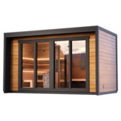 Sauna fińska zewnętrzna Leil® Saunas Patio L 5-osobowa