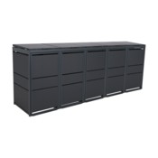 Zabudowa kosza śmietnikowego TOP BOX Premium 5 x 120 l