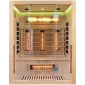 Sauna infrared Nordum Solea 3-osobowa naturalna