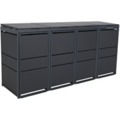 Zabudowa kosza śmietnikowego TOP BOX Premium 4 x 240 l