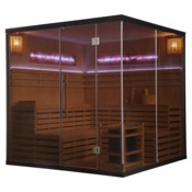 Sauna fińska Nordum Solea Edge 4-osobowa czarna