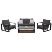 Meble ogrodowe aluminiowe San Marco Grey / Grey Melange