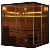 Sauna fińska Nordum Solea Edge 5-osobowa czarna