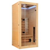 Sauna infrared Nordum Basic 1-osobowa naturalna