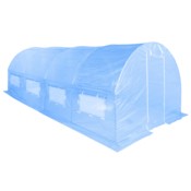 Tunel foliowy 300 x 600 cm (18 m2) stelaż + folia niebieska