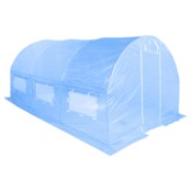 Tunel foliowy 250 x 400 cm (10 m2) stelaż + folia niebieska