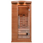 Sauna infrared Nordum Classic 1-osobowa WiFi brązowa