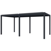 Pergola ogrodowa elektryczna Schatler Nova Lux Alu 8x4 m z oświetleniem LED