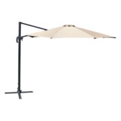 Parasol ogrodowy Roma 350 cm Grey / Ecru z podstawą