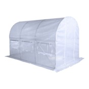 Tunel foliowy 2x3,5 m wzmocniony biały