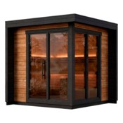 Sauna fińska zewnętrzna Leil® Saunas Patio S 4-osobowa