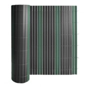 Mata PVC Regular na ogrodzenie 150 x 500 cm szaro-zielona