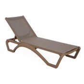 Leżak ogrodowy Monako Taupe / Taupe