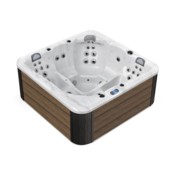 Wanna ogrodowa z hydromasażem Aquess Zenya 5202 Grey / Brown 5-osobowa