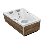 Wanna ogrodowa z hydromasażem Hanscraft Amethyst Oka1
