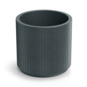 Donica ogrodowa Coro Round Graphite 19 l