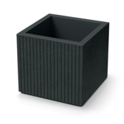 Donica ogrodowa Coro Square Charcoal 24 l