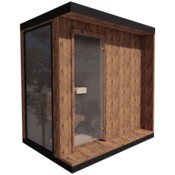 Sauna fińska zewnętrzna TerModula Mini 170 x 210 cm