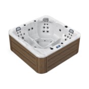 Wanna ogrodowa z hydromasażem Aquess Zenya 5202 Brown 5-osobowa
