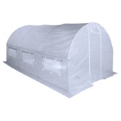 Tunel foliowy 2,5x4 m wzmocniony biały