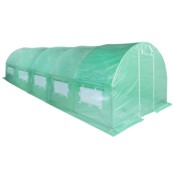 Tunel foliowy 3x8 m wzmocniony zielony