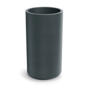 Donica ogrodowa Coro Round High Graphite 22 l