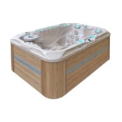 Wanna ogrodowa z hydromasażem Aquess Sensation 6102 3-osobowa