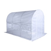 Tunel foliowy 2x3 m wzmocniony biały