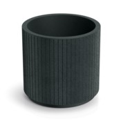 Donica ogrodowa Coro Round Charcoal 19 l