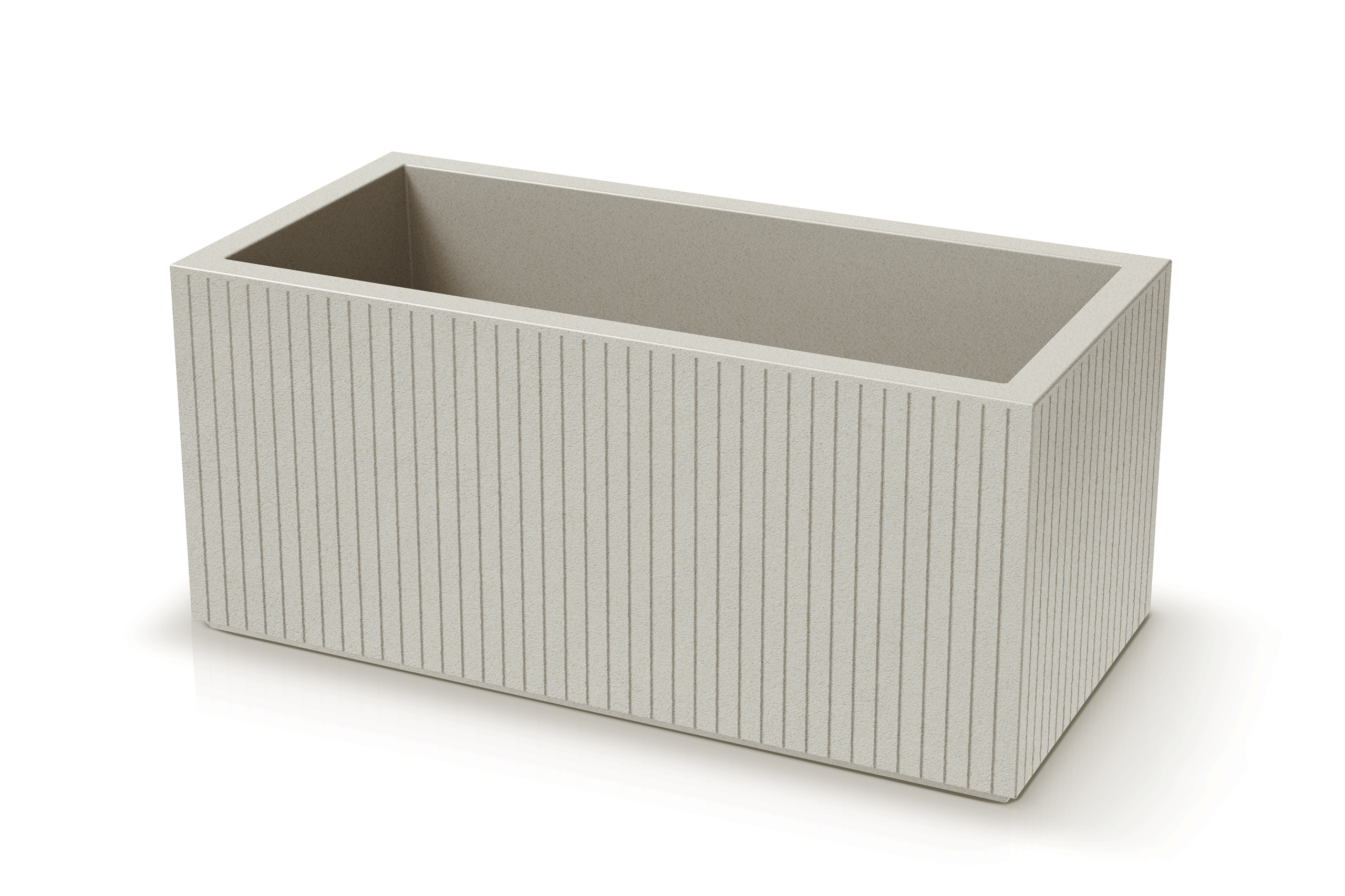 Donica ogrodowa Prosperplast Coro Case Sand 58 l