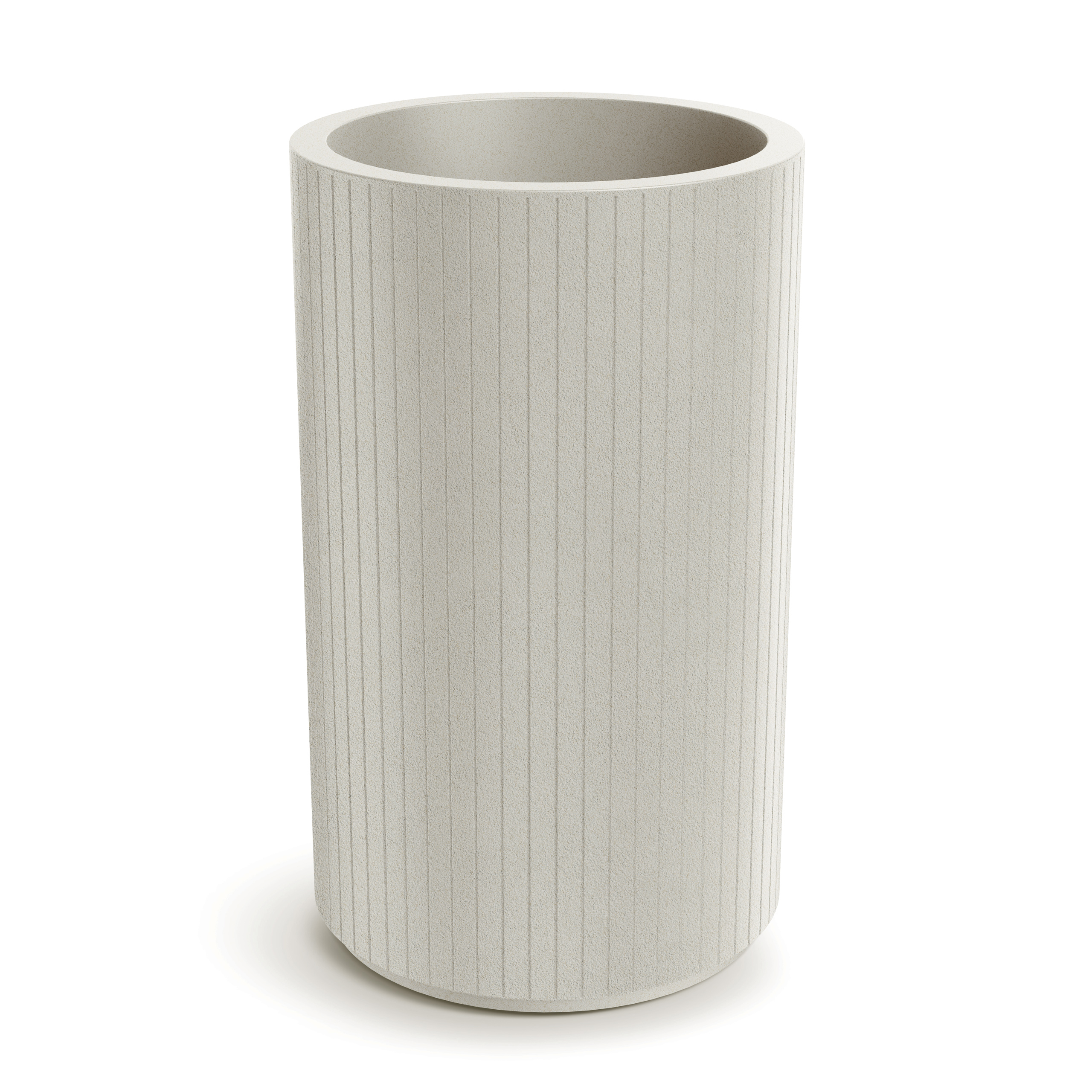 Donica ogrodowa Prosperplast Coro Round High Sand 34 l