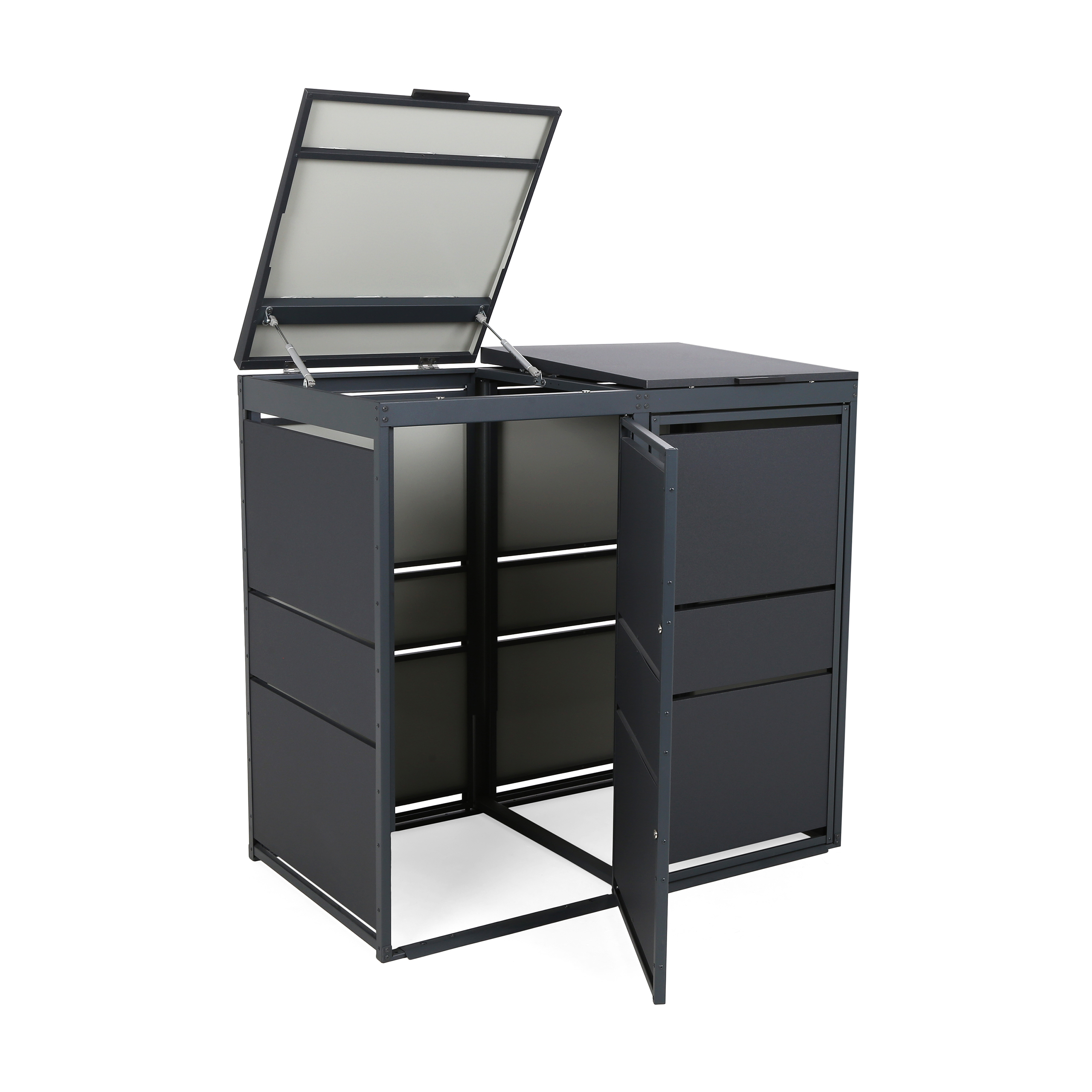 Zabudowa kosza śmietnikowego TOP BOX Premium 2 x 120 l