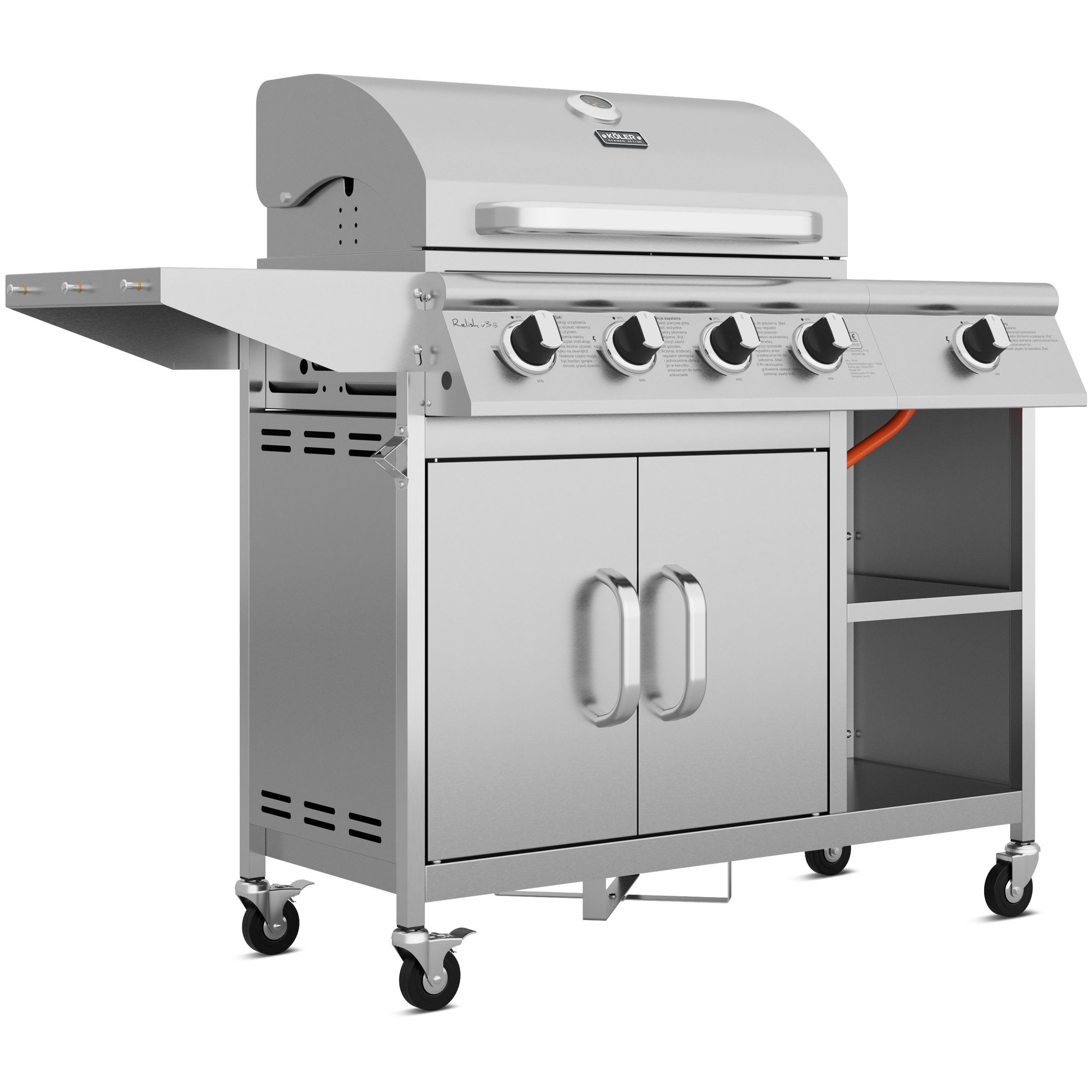 Grill gazowy Köler Relish V3 Silver