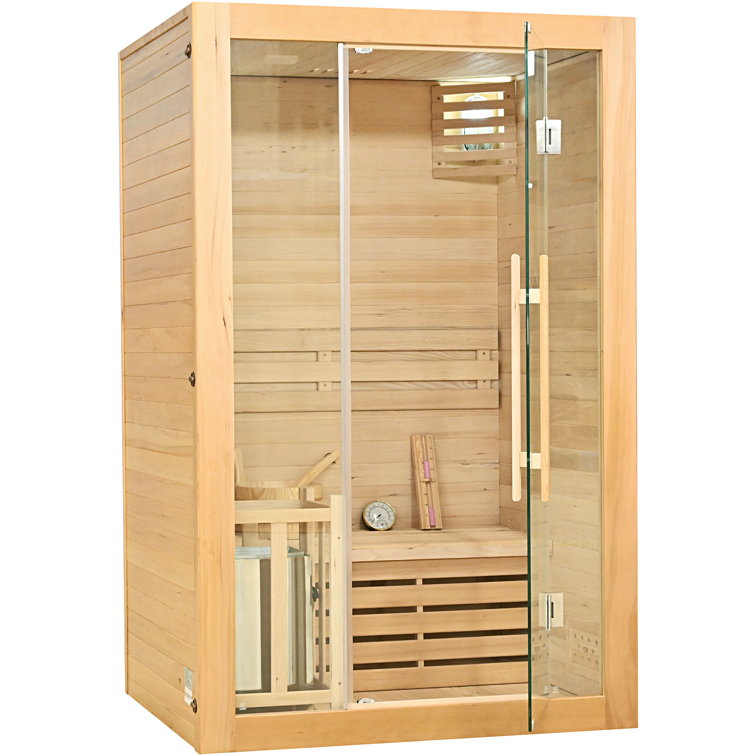 Sauna fińska Nordum Basic 2-osobowa naturalna