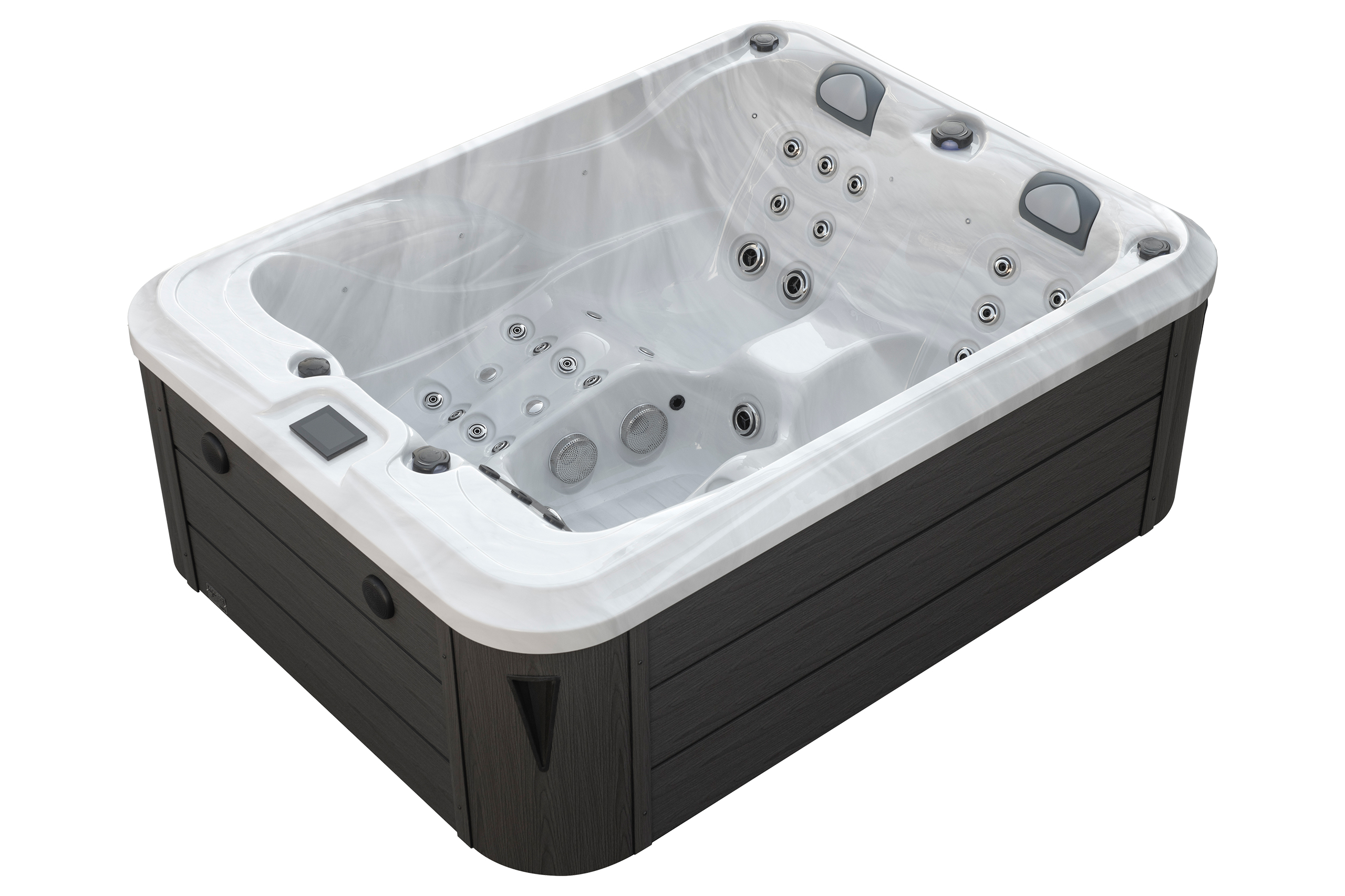 Wanna ogrodowa z hydromasażem Aquess Nevara 2752 3-osobowa