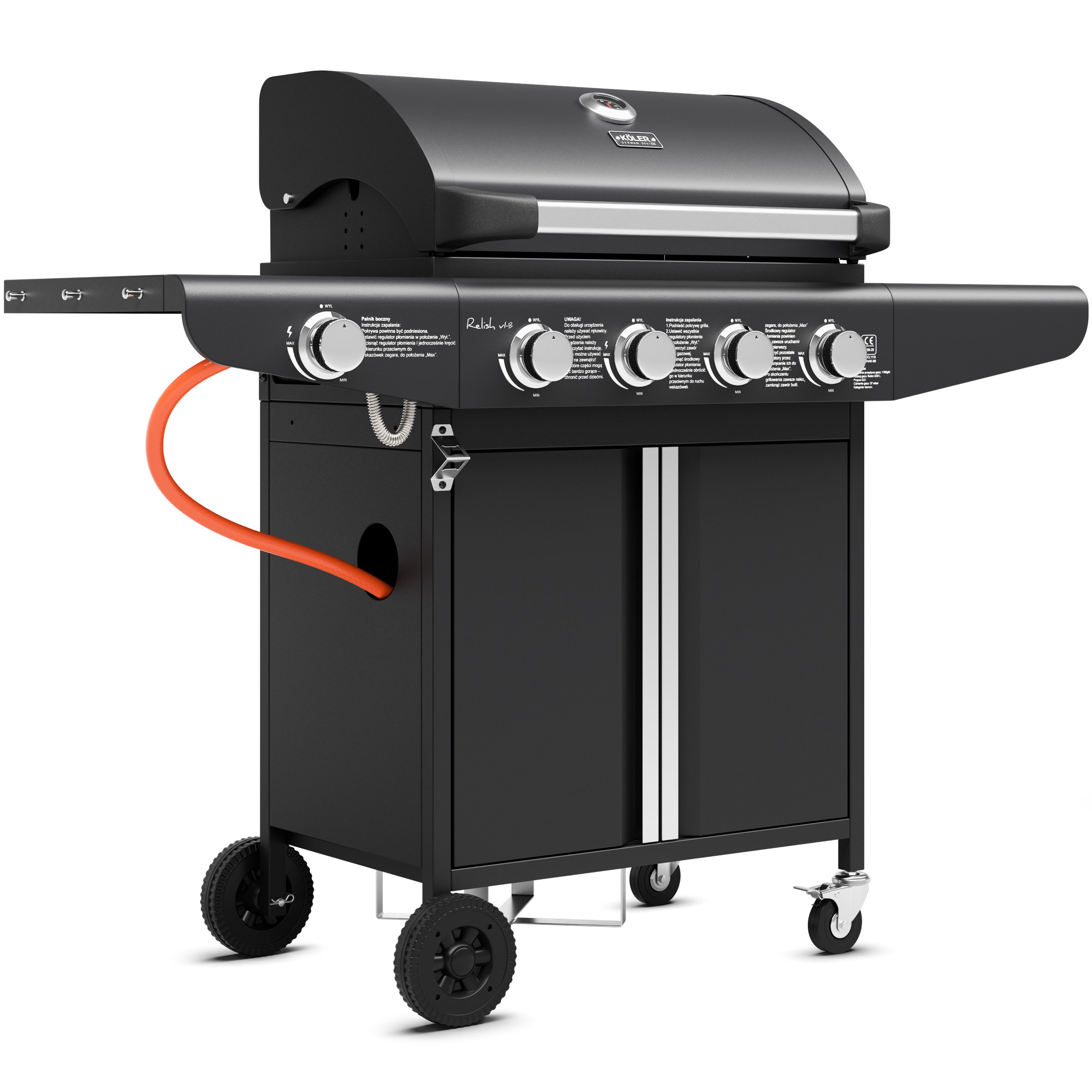 Grill gazowy Köler Relish V1 Black