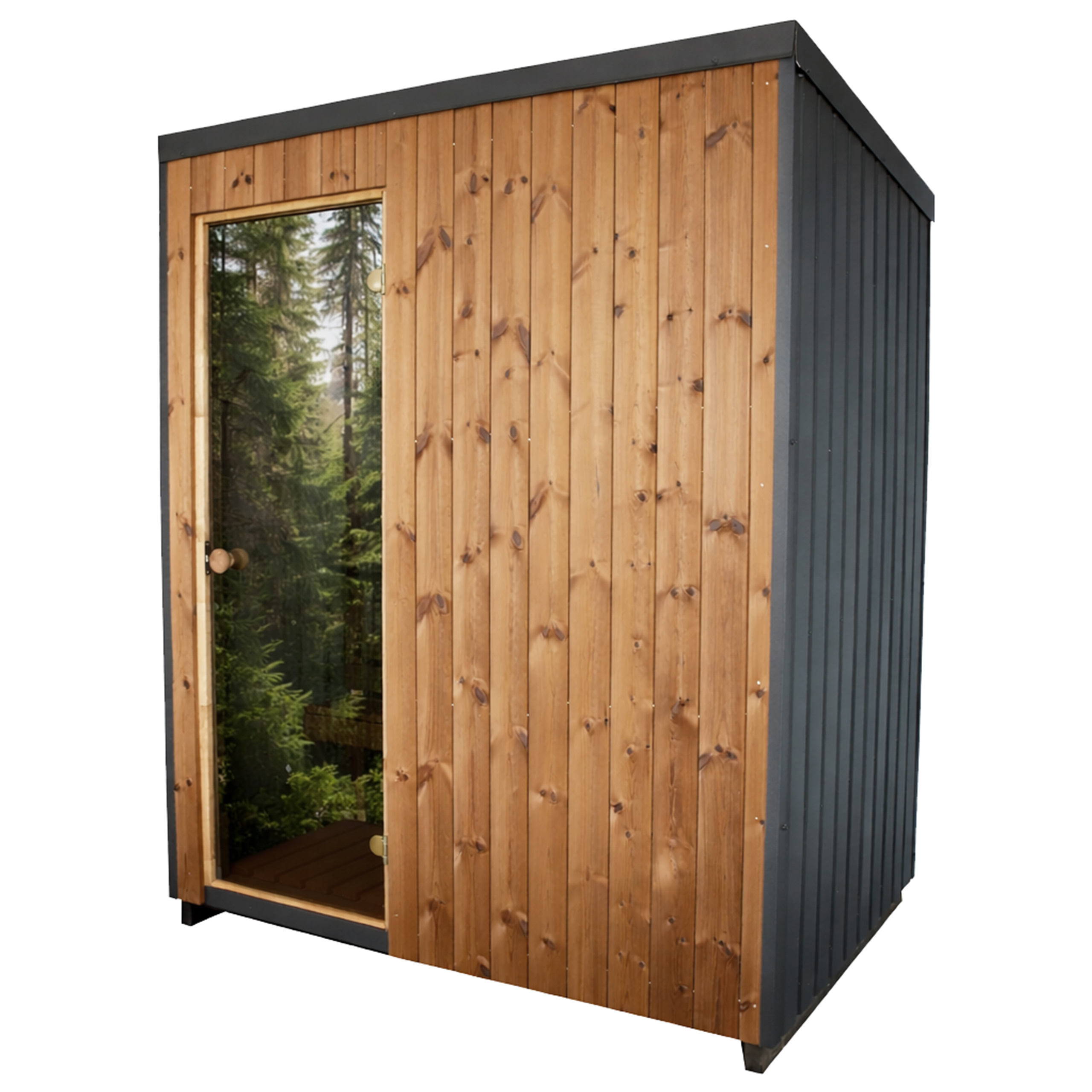Sauna fińska zewnętrzna Nordum Baltic 120 x 180 cm