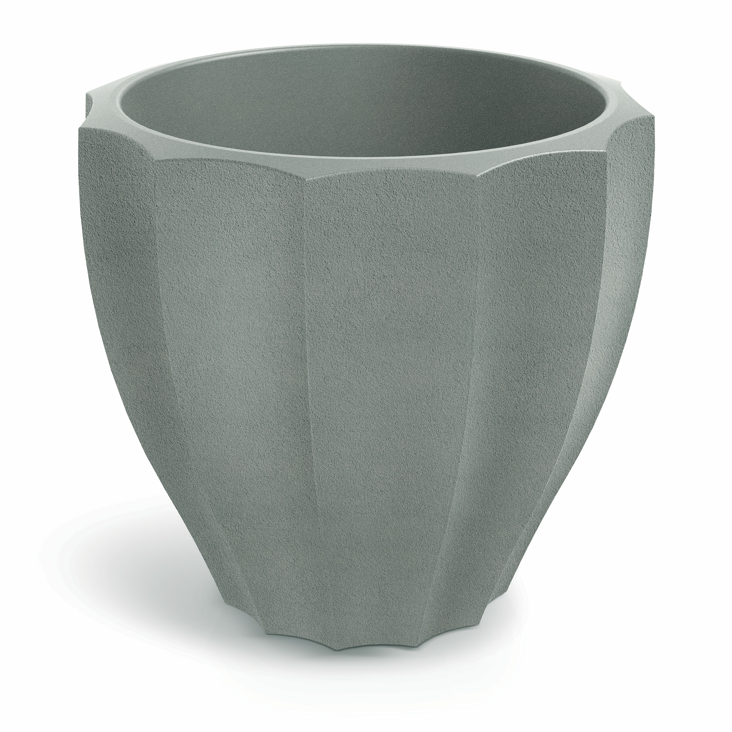 Donica ogrodowa Prosperplast Rona Concrete Gray 91 l