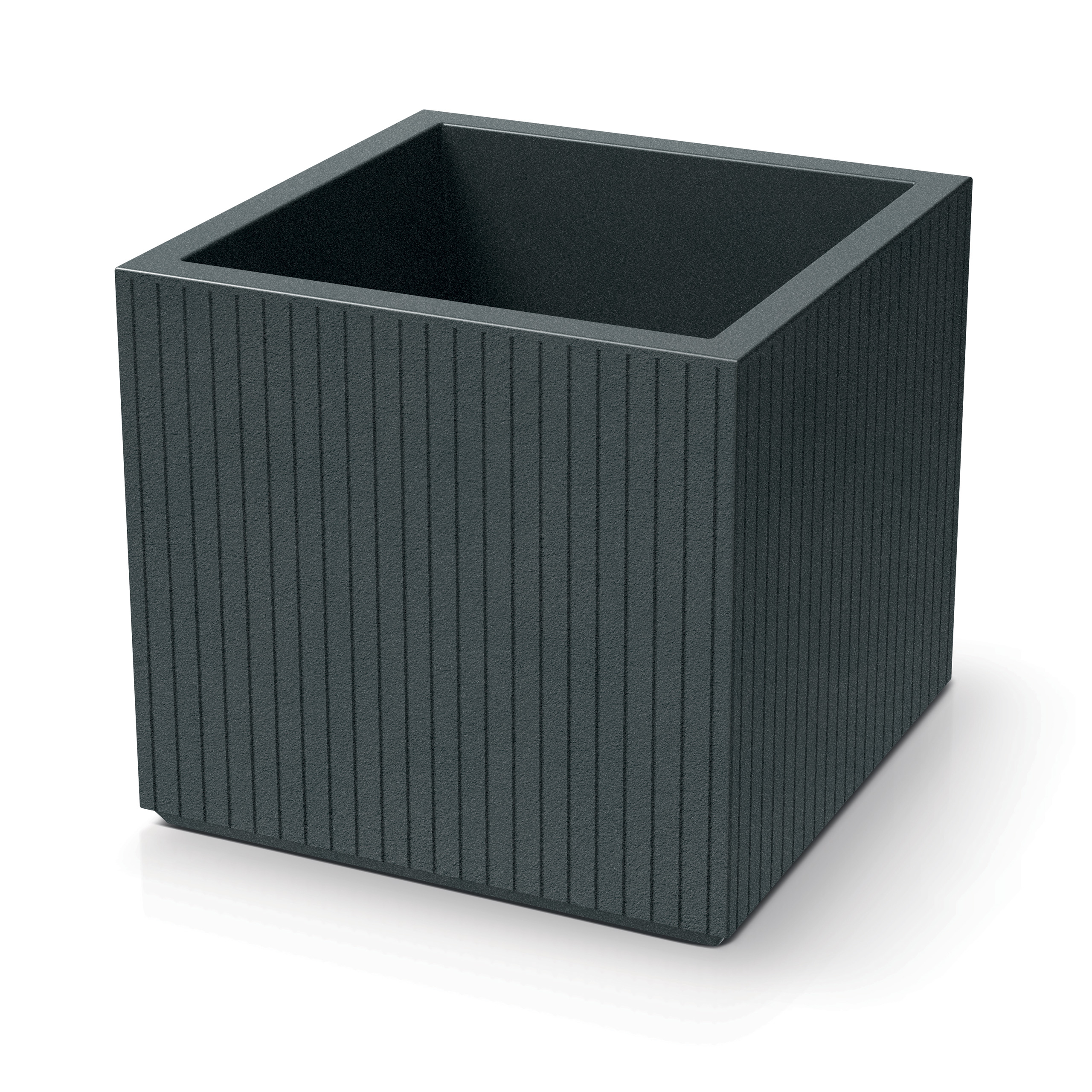 Donica ogrodowa Prosperplast Coro Square Graphite 47 l