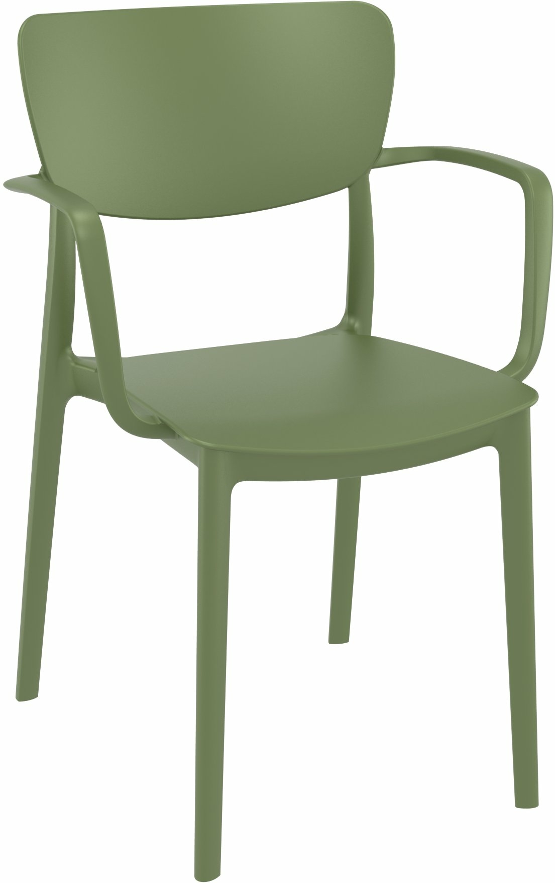 Krzesło Siesta Lisa Olive Green