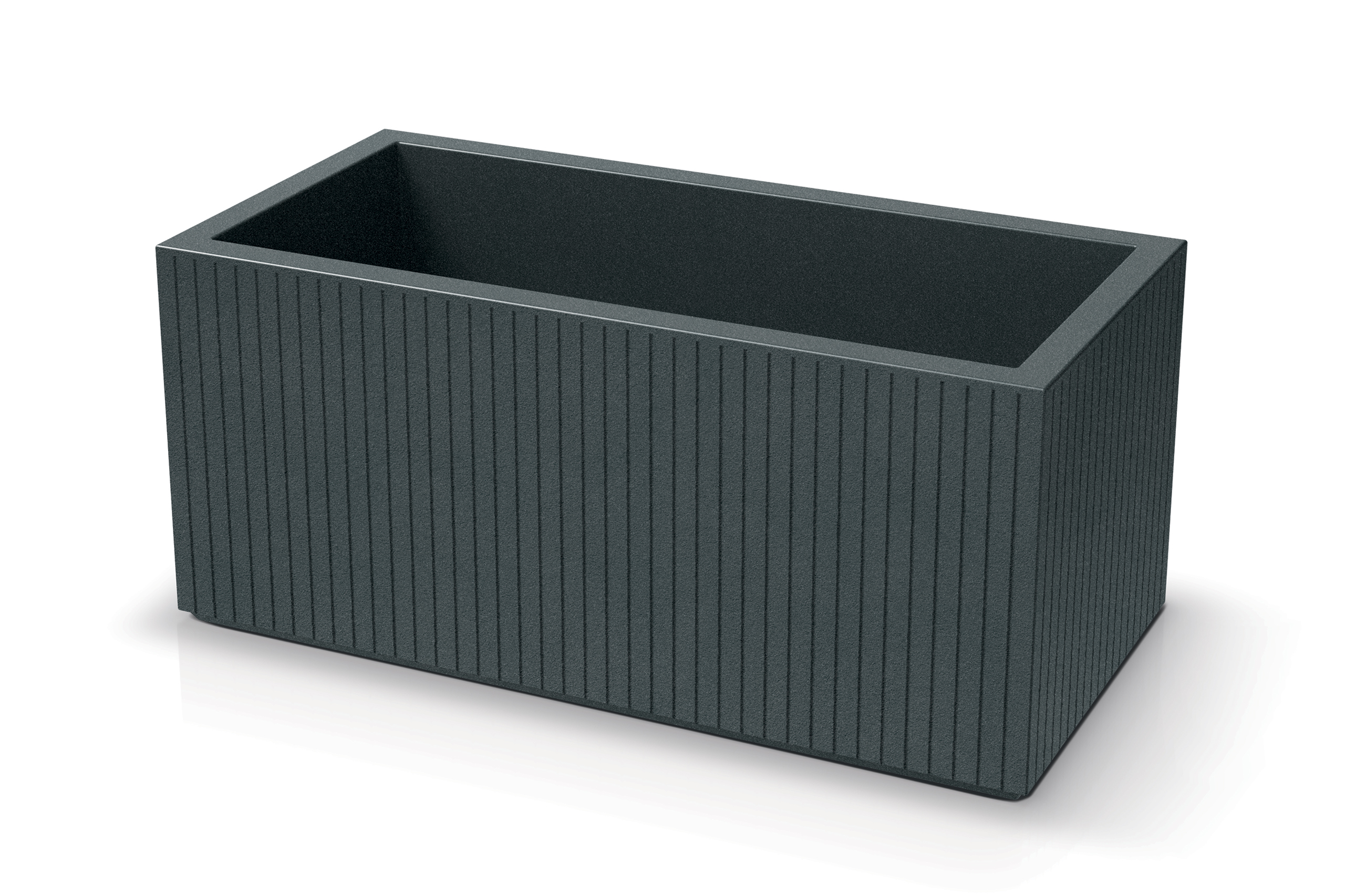 Donica ogrodowa Prosperplast Coro Case Graphite 58 l