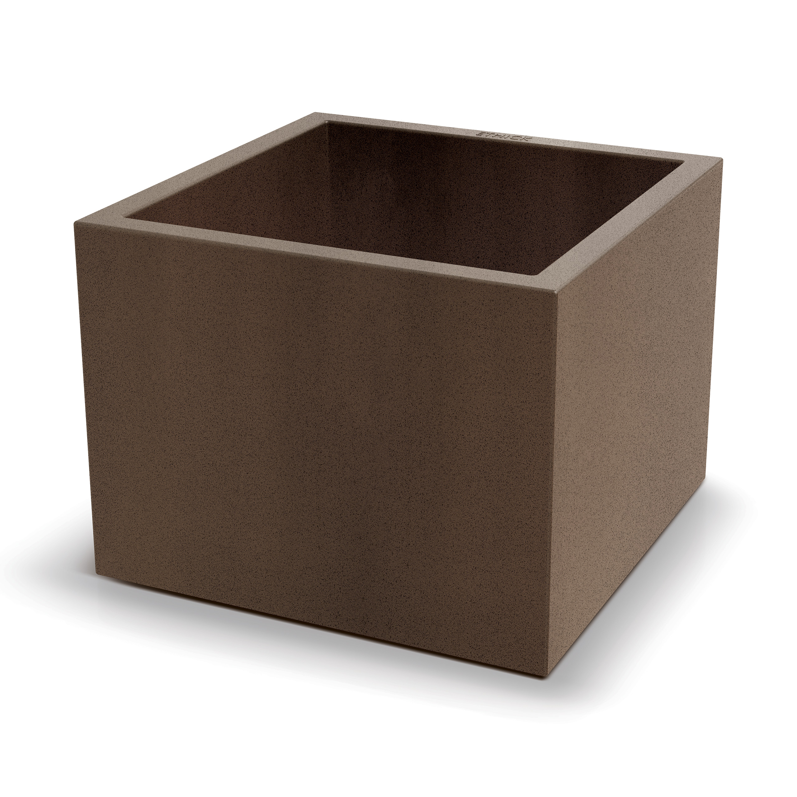 Donica ogrodowa Prosperplast Cubla Square Corten Steel 91 l