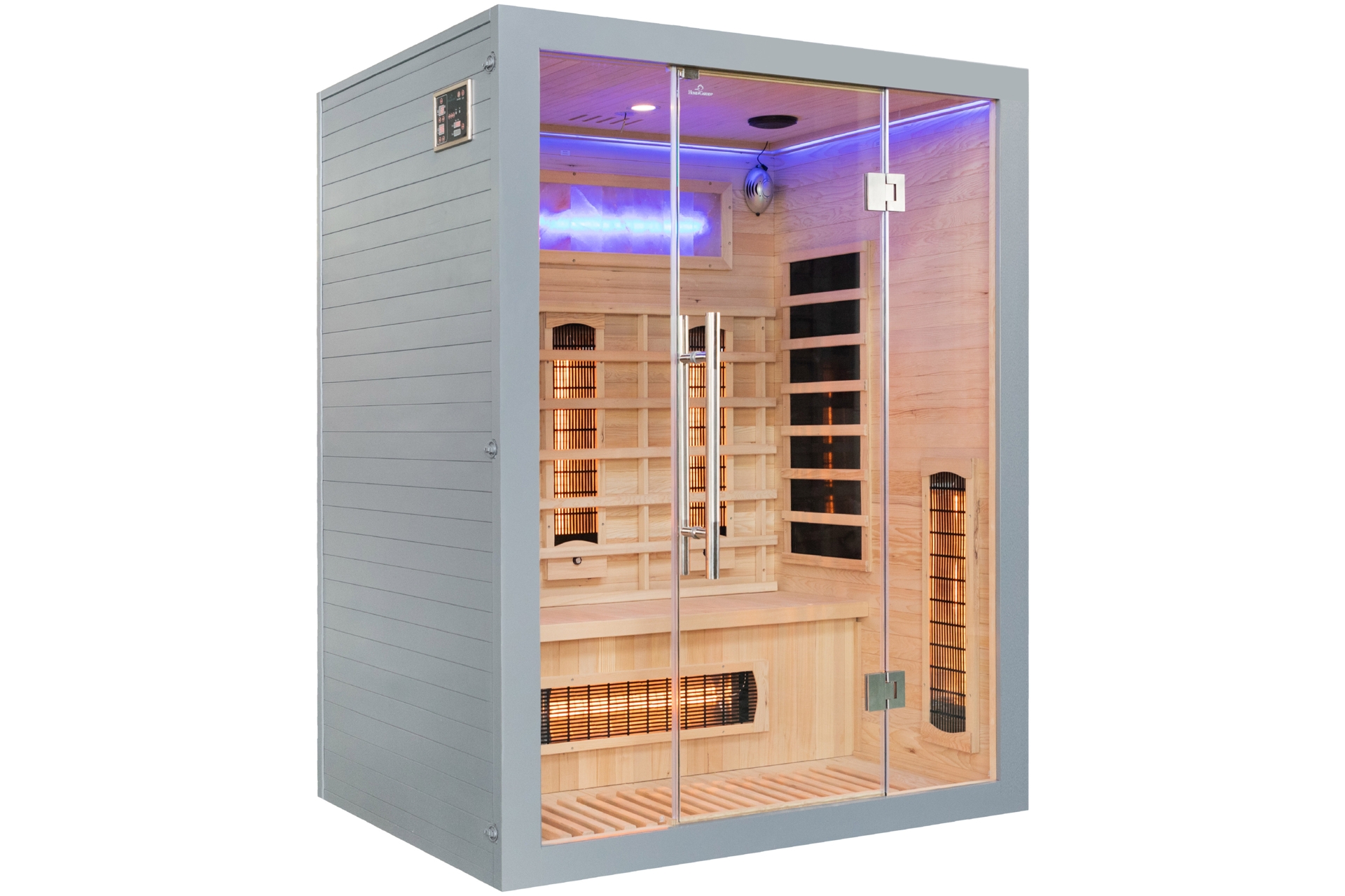 Sauna infrared Nordum Solea 3-osobowa szara
