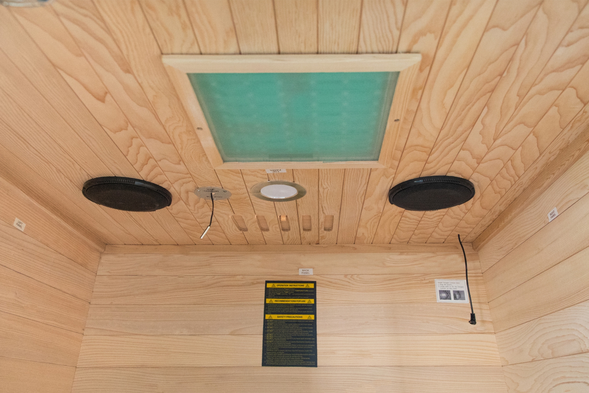 Sauna infrared EA1R White z koloroterapią