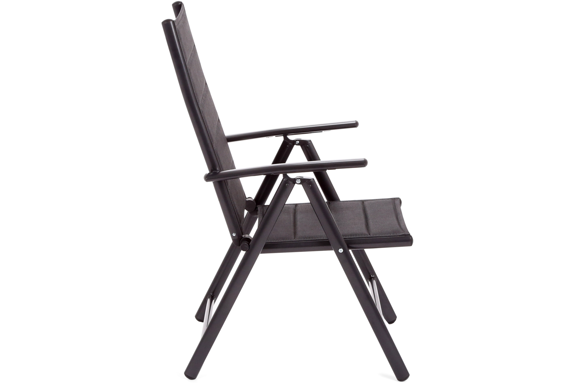 Meble ogrodowe aluminiowe Ibiza 180 cm Black / Black 8+1