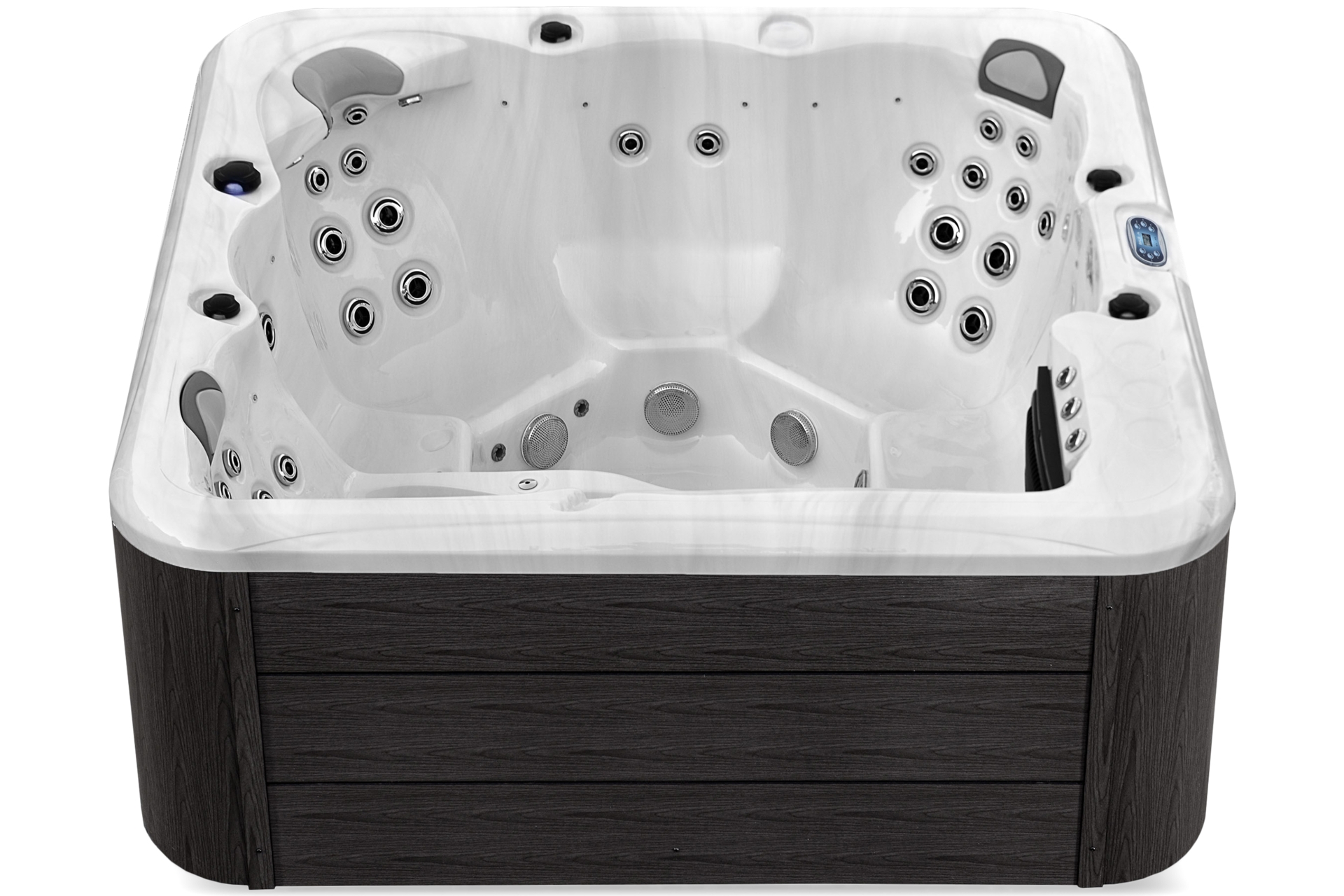 Wanna ogrodowa z hydromasażem Aquess Zenya 5102 6-osobowa