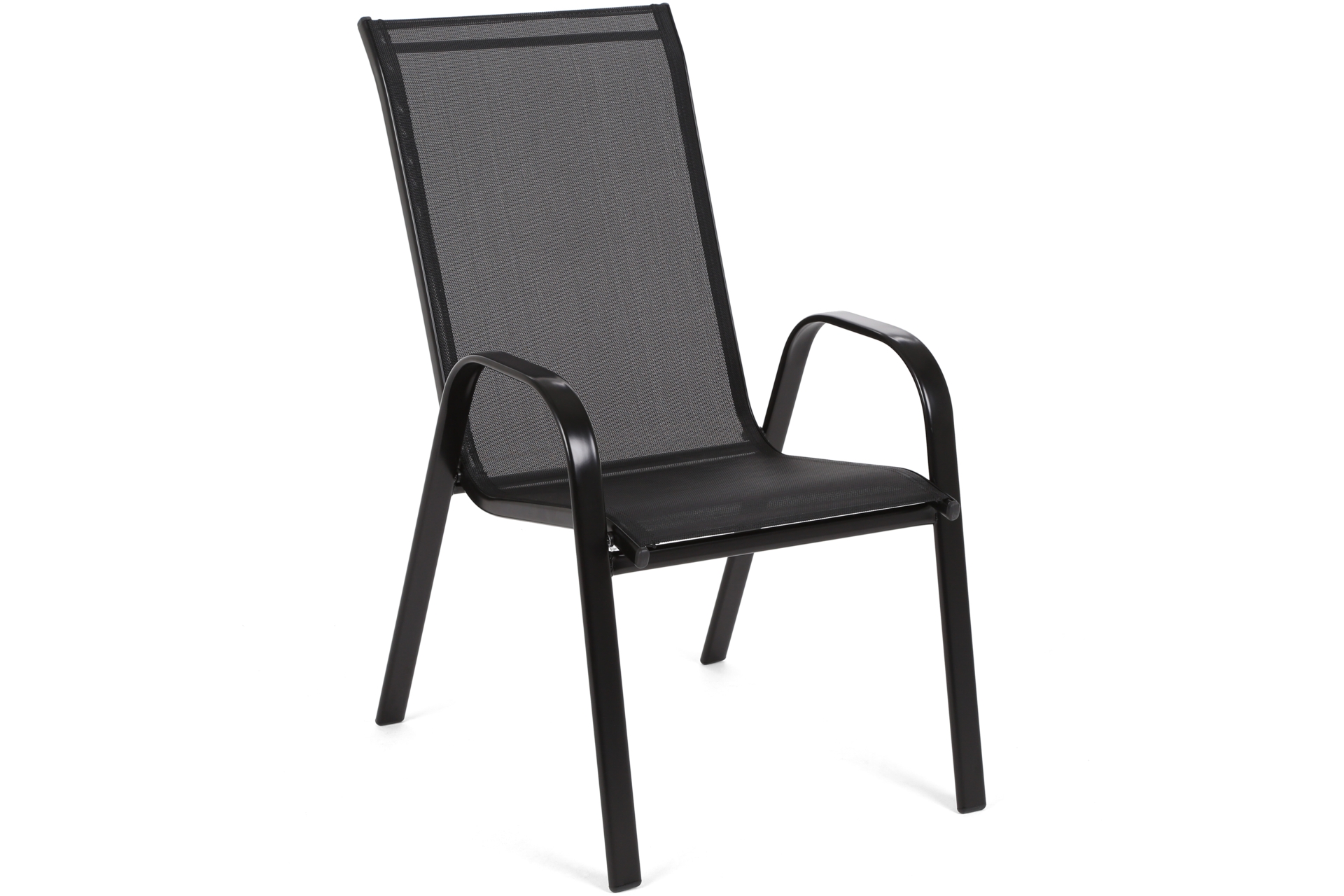 Krzesło metalowe ogrodowe Sevilla Black / Black II. gatunek