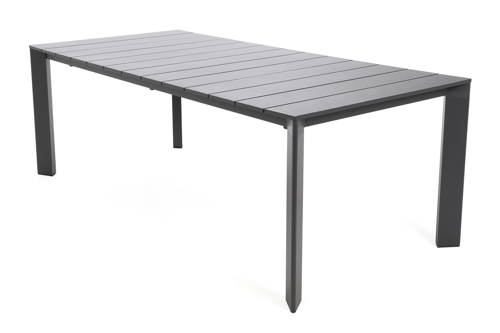 Stół ogrodowy aluminiowy rozkładany Marsala 215+65 cm Grey