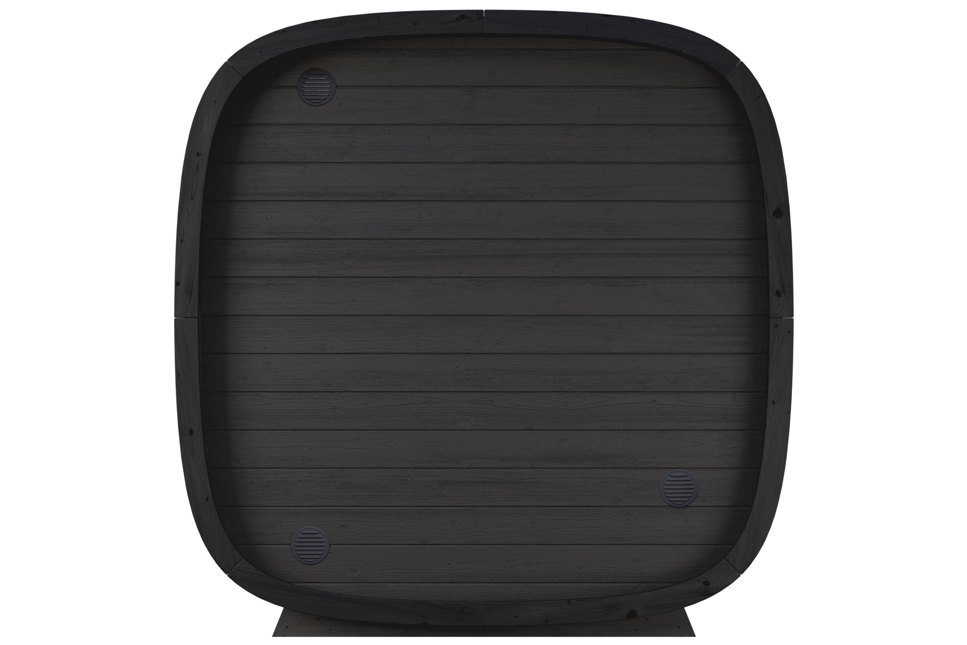 Sauna fińska zewnętrzna Leil® Saunas Black Cube Premium 4-osobowa